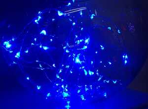 Guirlande lumineuse intérieur Micro 200 LED 10 m Bleu