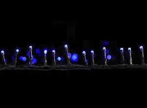 Guirlande lumineuse programmable 48 LED Bleu