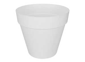 Pot de fleur rond Loft Urban Ø 50 x H.44 cm - Blanc