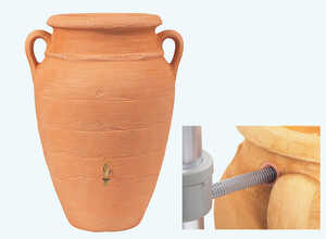 Récupérateur eau de pluie Amphore Antik 200L GARANTIA Terracotta Récupérateur eau de pluie Amphore Antik 200L GARANTIA Terracotta