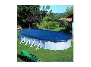 Bâche d'hivernage piscine ovale 8,10 x 4,70 m / en huit 7,10 x 4,75 m - Gré