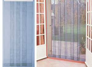 Rideau de porte moustiquaire Arles - 100 x 220 cm