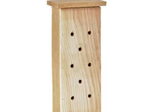 Abri à coccinelles en bois coloris naturel Abri à coccinelles en bois coloris naturel