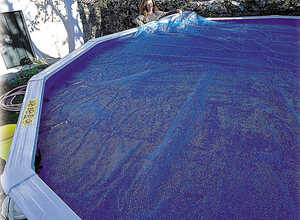 Bâche à bulles pour piscine ovale 8.10 x 4.70 m Bâche à bulles pour piscine ovale 8.10 x 4.70 m