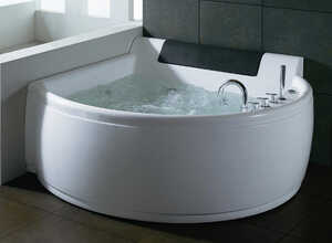 Baignoire balnéo Diamond 2 pl. 162x162x75cm