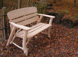 Banc jardin - en chêne Banc jardin - en chêne