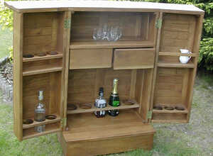 Bar de jardin SVEIK - en chêne Bar de jardin SVEIK - en chêne
