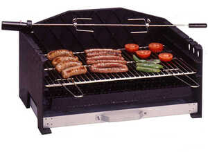Barbecue bois Alexandrie à batir - grille rectangle : 67 x 40 cm Barbecue bois Alexandrie à batir - grille rectangle : 67 x 40 cm
