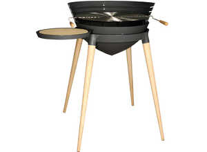 Barbecue bois Shogun - grille diamètre : 50 cm Barbecue bois Shogun - grille diamètre : 50 cm
