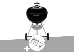 Barbecue à charbon Weber Original Kettle 57 cm + Support Accessoires
