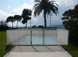 Barrière souple à filet pour piscine Beethoven Prestige Vert 1m Barrière souple à filet pour piscine Beethoven Prestige Vert 1m