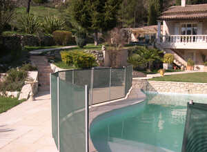 Barrière souple à filet pour piscine Beethoven Vert 2m Barrière souple à filet pour piscine Beethoven Vert 2m