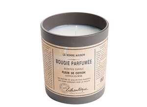 Bougie ronde parfumée à la Fleur de coton - 160 gr