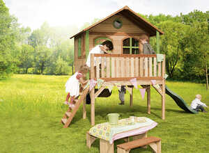 Cabane enfant bois Sophie - 3.77 x 2.00 x 2.74 m