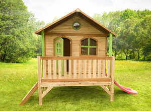 Cabane enfant bois Stef 3.47 x 2.00 x 2.36 m Cabane enfant bois Stef 3.47 x 2.00 x 2.36 m