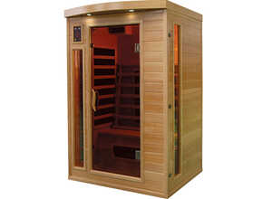 Cabine de sauna infrarouge Apollon - 2 places Cabine de sauna infrarouge Apollon - 2 places