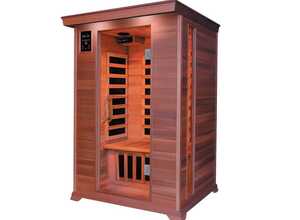Cabine de sauna Infrarouge Luxe 2 places 120 x 120 x 190 cm Cabine de sauna Infrarouge Luxe 2 places 120 x 120 x 190 cm