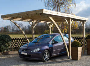 Carport voiture Milano Uno - 16 m² - 5.10 x 3.20 x 2.59 m. Carport voiture Milano Uno - 16 m² - 5.10 x 3.20 x 2.59 m.