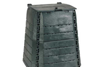 Composteur en plastique recyclé avec couvercle - 280L Composteur en plastique recyclé avec couvercle - 280L
