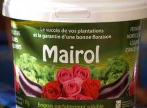 Engrais soluble professionnel croissance toutes plantes Mairol 1 Kg