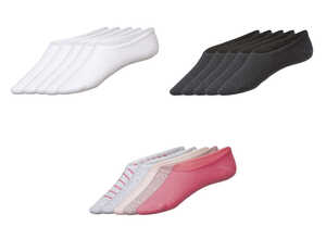 esmara® Lot de 5 paires de protèges-pied femme