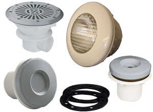 Filtration piscine - Kit pièces à Sceller N°1 Gris Filtration piscine - Kit pièces à Sceller N°1 Gris