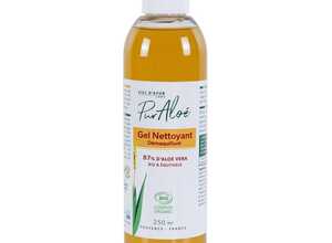 Gel nettoyant bio à l’aloe vera en flacon de 250 ml