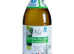Jus à boire bio à l’aloe vera en bouteille de 1 L Jus à boire bio à l’aloe vera en bouteille de 1 L