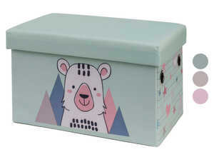 LIVARNO home Banc-coffre de rangement pour enfants, avec rembourrage