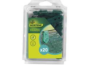Lot de 20 clips Fixatex vert, 34 x 20 cm Lot de 20 clips Fixatex vert, 34 x 20 cm