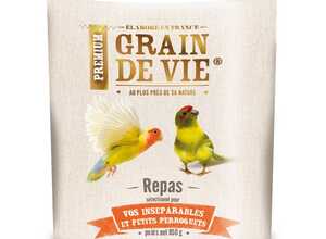 Mélange pour petits perroquets et oiseaux premium Grain de Vie - 850 g Mélange pour petits perroquets et oiseaux premium Grain de Vie - 850 g