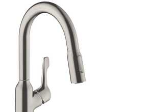 Mitigeur de cuisine acier mat HANSGROHE Focus m43 180