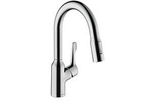 Mitigeur de cuisine avec douchette chromé HANSGROHE Focus m43 180