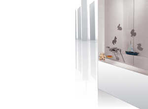 Pare baignoire Samoa II 1 volet - 76 x 140 cm Pare baignoire Samoa II 1 volet - 76 x 140 cm