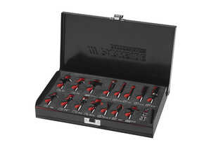 PARKSIDE PERFORMANCE® Set de 15 embouts de fraisage