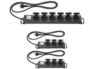 PARKSIDE® Bloc multiprise pour extérieur, 6 / 2x 3 prises