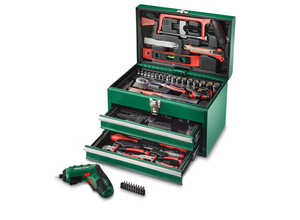 PARKSIDE® Boîte à outils avec visseuse sans fil PWBM A1