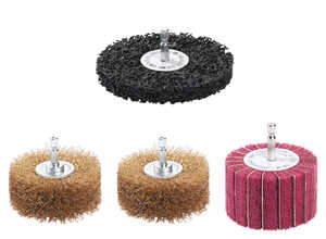 PARKSIDE® Brosses pour perceuse-visseuse sans fil, 6 pans