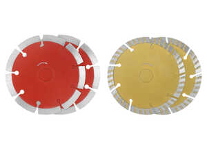PARKSIDE® Lot de 2 disques à tronçonner diamantés, 125 mm