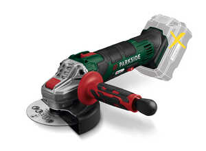 PARKSIDE® Meuleuse d'angle sans fil PWSA 20-Li D4, 20 V