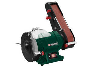 PARKSIDE® Ponceuse à bande et meuleuse d'établi PSBS 240 C2, 240 W