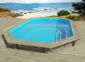 Piscine bois Florida - 6.57 x 4.57 x 1.31 m Piscine bois Florida - 6.57 x 4.57 x 1.31 m