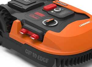Robot tondeuse connecté WORX PLUS Wr165e, 500 m²