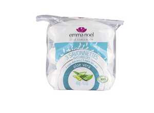 Savonnettes à l’aloe vera bio en sachets de 3 x 150 g