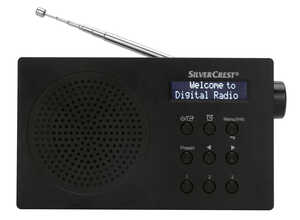 SILVERCREST® Radio sans fil DAB+ SDR 15 A3, avec batterie Li-ion