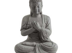 Statue de jardin Bouddha 47,5 x 37,5 x 60 cm Statue de jardin Bouddha 47,5 x 37,5 x 60 cm