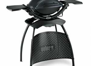 Weber - Barbecue électrique Q1400 - Gris Anthracite - Avec Stand - Anthracite