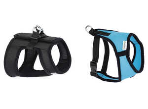 zoofari® Harnais pour chien, avec bordure en polaire