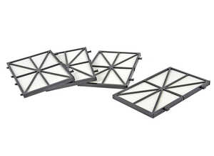 Kit 4 filtres 50 microns pour robots électriques Suprême et EX40 - Dolphin