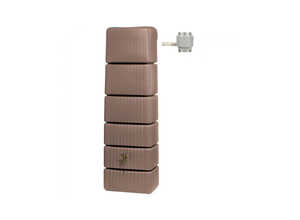 Kit Cuve Murale Slim 300 L Taupe - GARANTIA Kit Cuve Murale Slim 300 L Taupe - GARANTIA